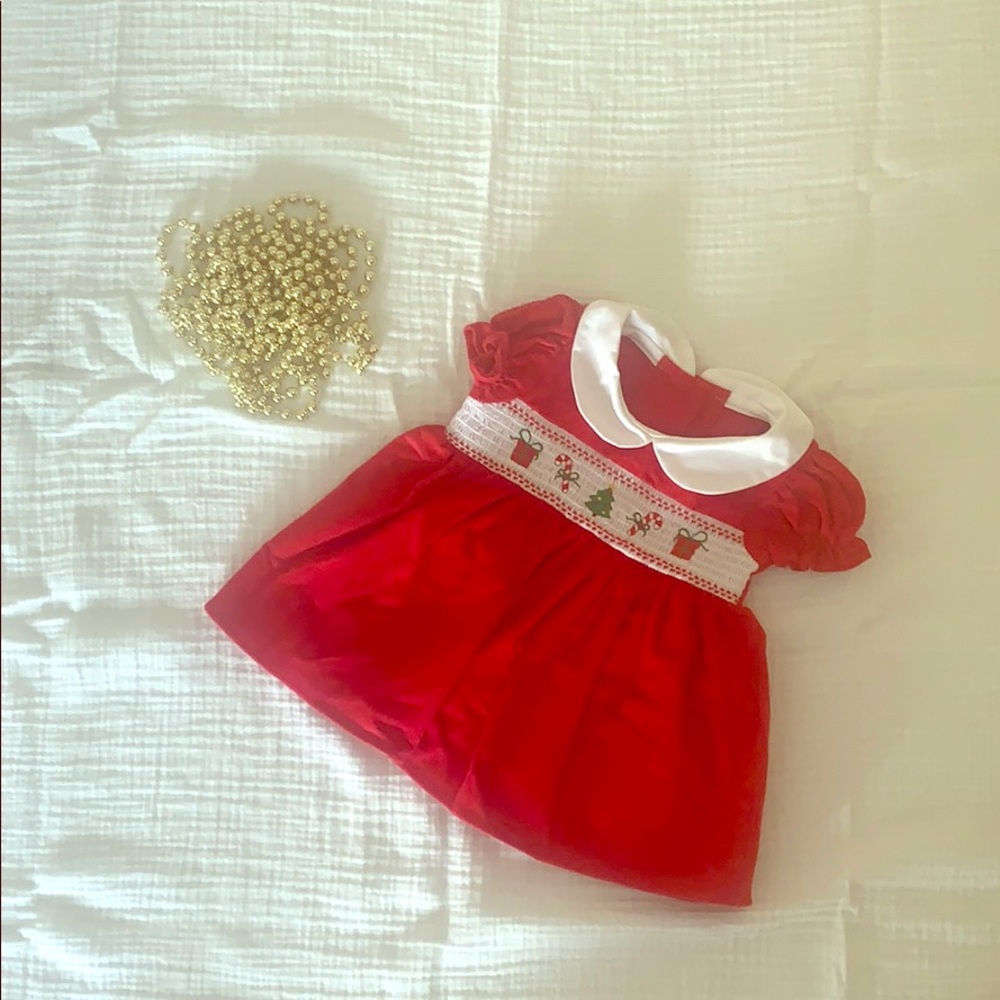 ⛄️Adorable Christmas dress 6mnths